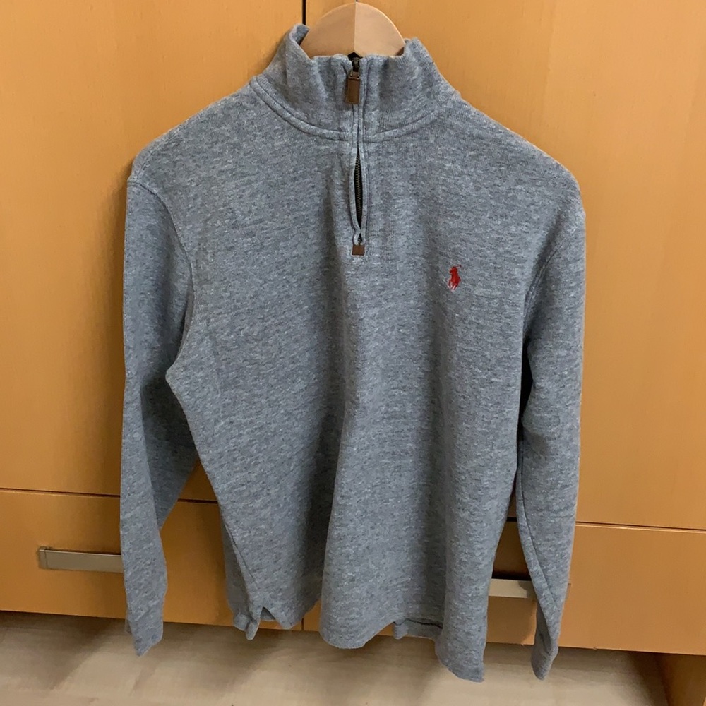 Polo Ralph Lauren Gray Pullover Size Medium Men’s
